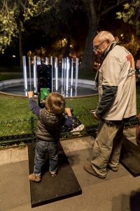 Oeuvre Réflexion électrique à Nuit Blanche 2016