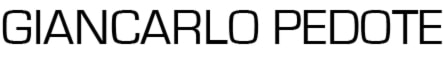 Scritta Giancarlo Pedote