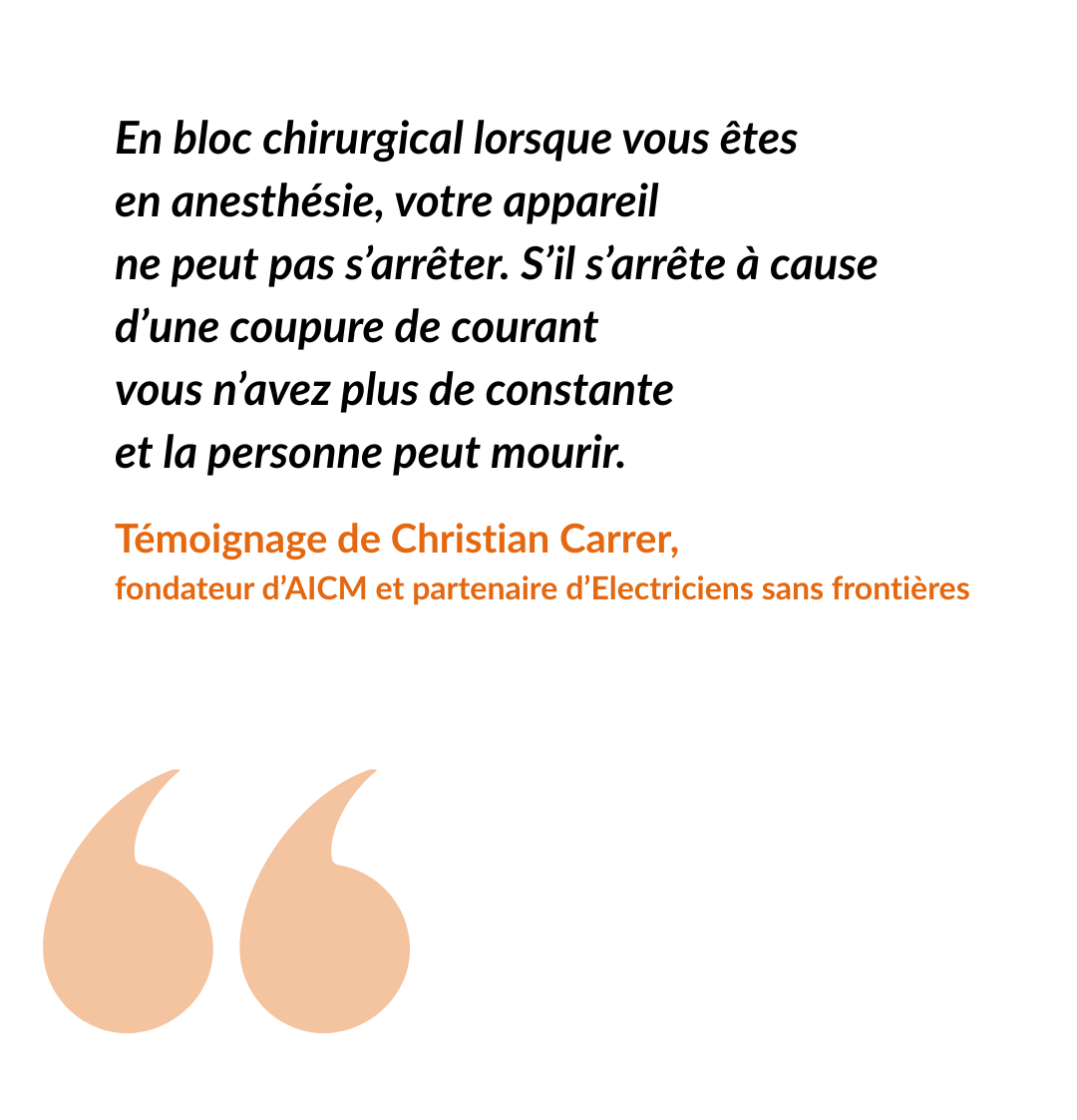 Témoignage Christian Carrer